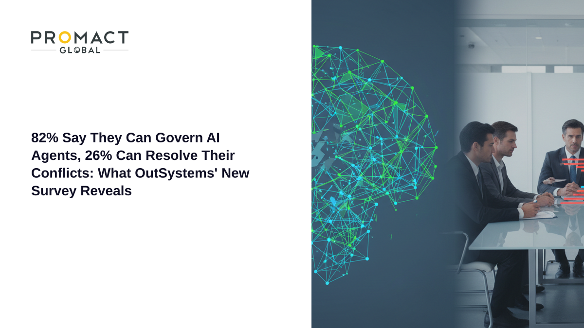 82% Say They Can Govern AI Agents, 26% Can Resolve Their Conflicts: What OutSystems' New Survey Reveals