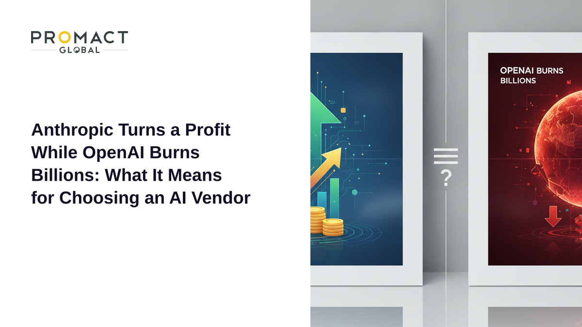 Anthropic Turns a Profit While OpenAI Burns Billions: What It Means for Choosing an AI Vendor