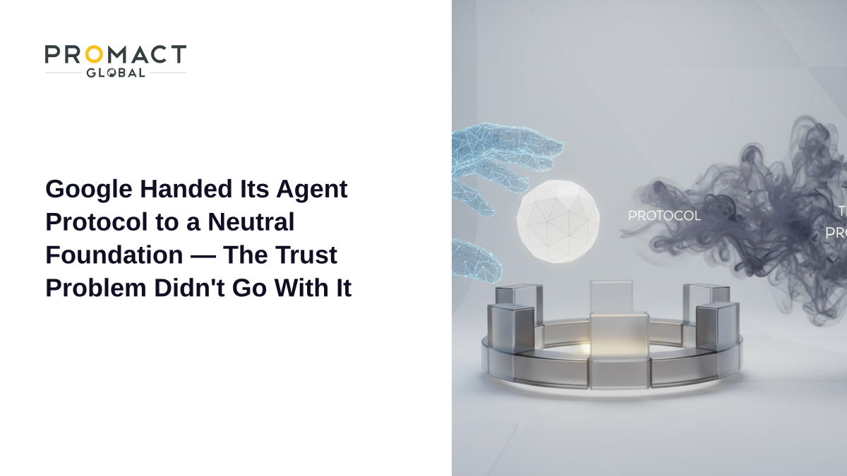 Google Handed Its Agent Protocol to a Neutral Foundation — The Trust Problem Didn't Go With It