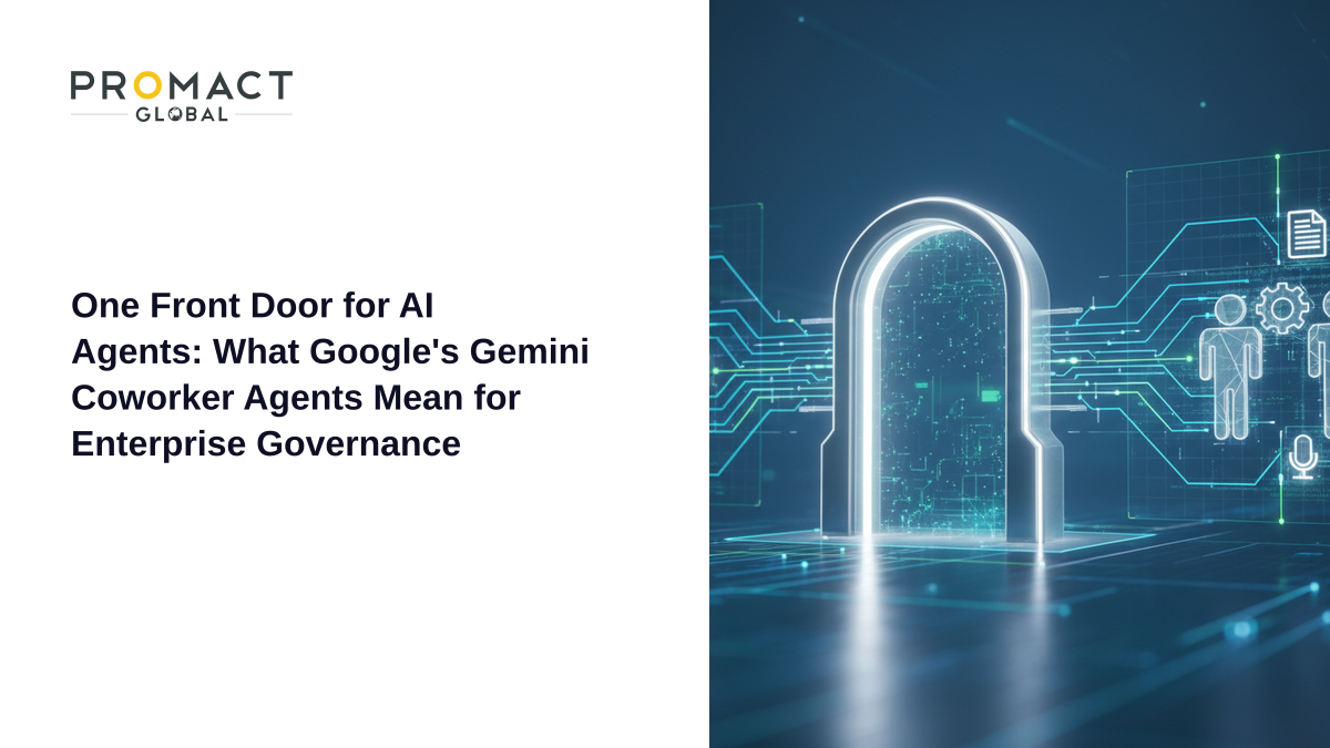 One Front Door for AI Agents: What Google's Gemini Coworker Agents Mean for Enterprise Governance