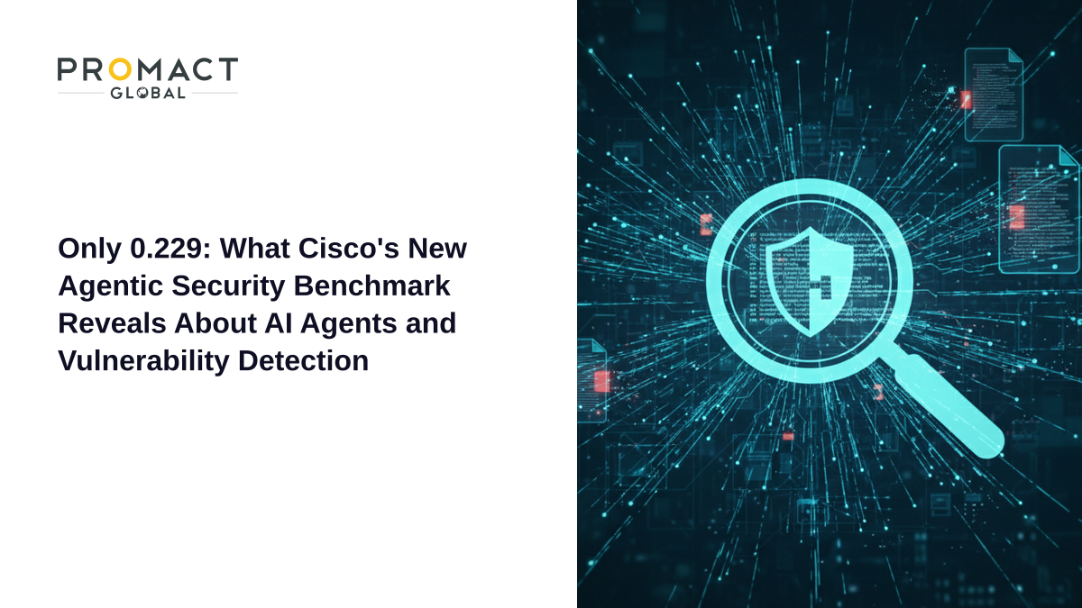 Only 0.229: What Cisco's New Agentic Security Benchmark Reveals About AI Agents and Vulnerability Detection