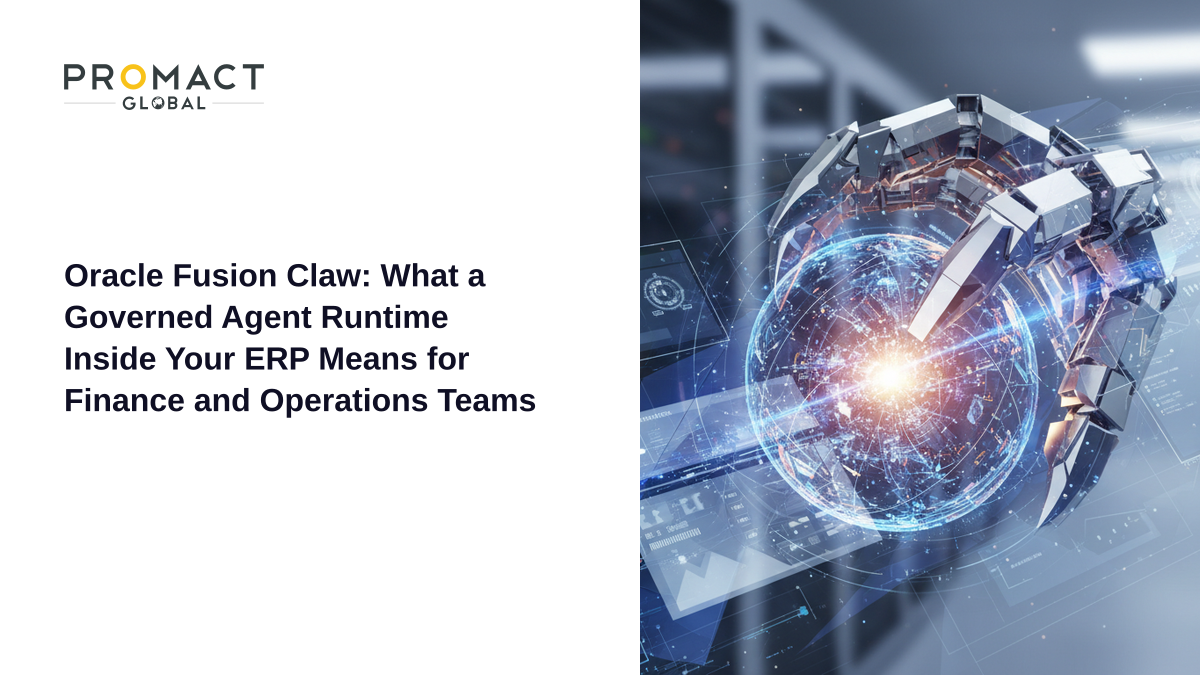 Oracle Fusion Claw: What a Governed Agent Runtime Inside Your ERP Means for Finance and Operations Teams