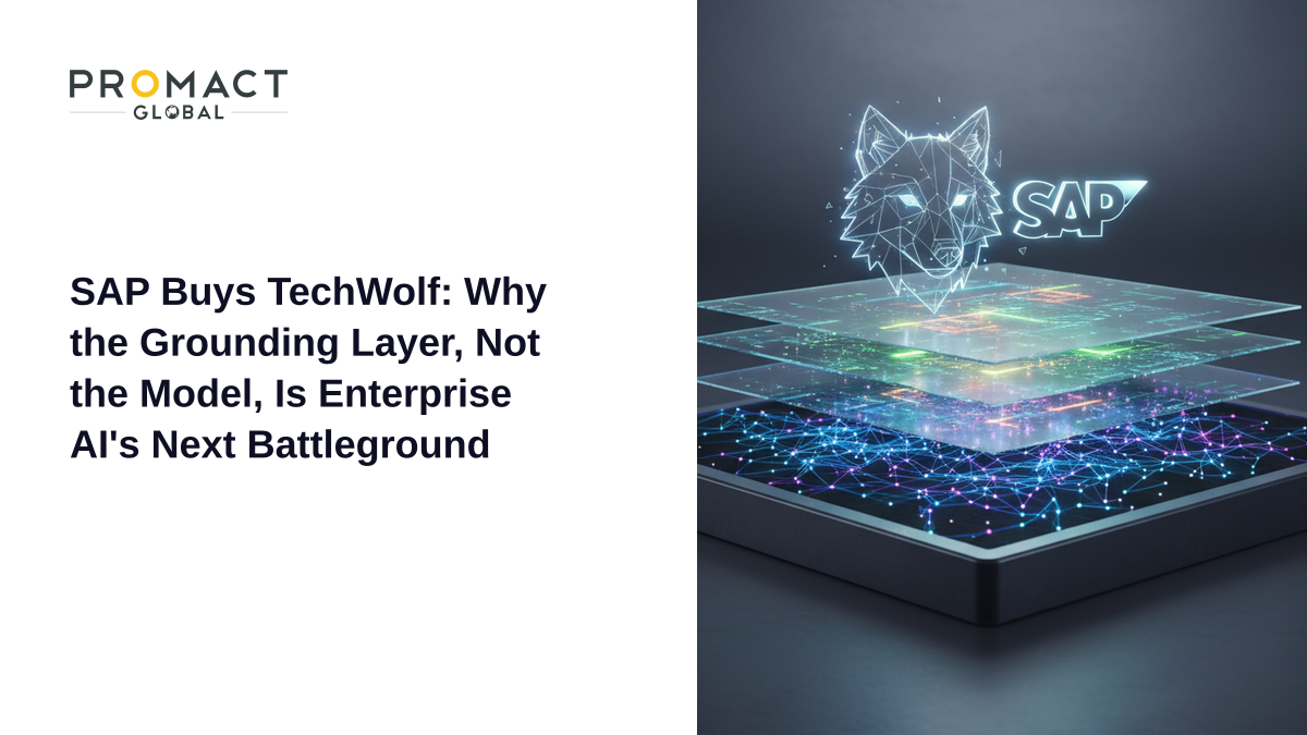 SAP Buys TechWolf: Why the Grounding Layer, Not the Model, Is Enterprise AI's Next Battleground