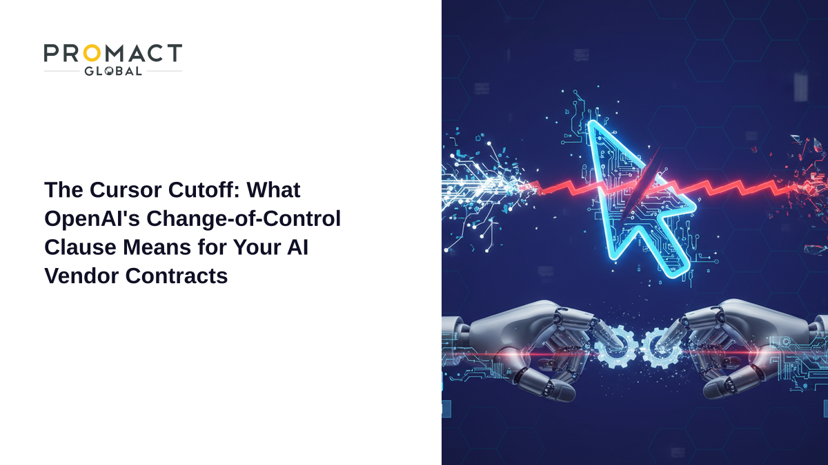 The Cursor Cutoff: What OpenAI's Change-of-Control Clause Means for Your AI Vendor Contracts