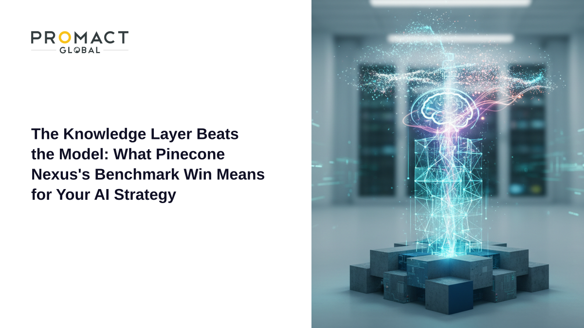 The Knowledge Layer Beats the Model: What Pinecone Nexus's Benchmark Win Means for Your AI Strategy