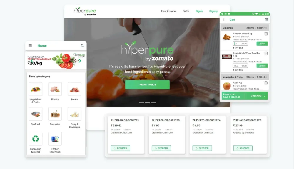 A Food Tech Company's Journey to Building a B2B E-Commerce Platform